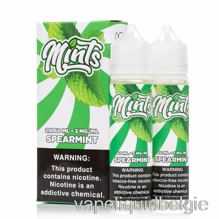 Vape België Groene Munt - Pepermuntjes Vape Co - 120ml 0mg